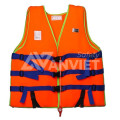 Áo phao bơi an toàn sức nâng tới 120kg, PE cao cấp, đủ kích cỡ từ size 2 đến 7 L104 , Màu cam - Size 2