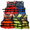 Áo phao cứu hộ phản quang an toàn kèm còi và chịu trọng lượng lớn trên 75kg L107, Màu đỏ