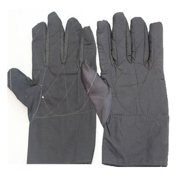 Găng tay vải kaki lót nỉ màu ngẫu nhiên T149