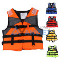 Áo phao cứu hộ phản quang an toàn kèm còi và chịu trọng lượng lớn trên 75kg L107, Màu cam
