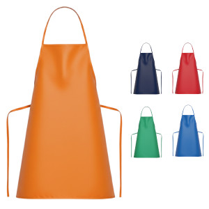 Tạp dề vải Oxford cao cấp chống hóa chất nhẹ L123, Màu cam