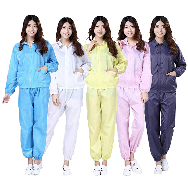 Quần áo phòng sạch bộ rời chống tĩnh điện S101