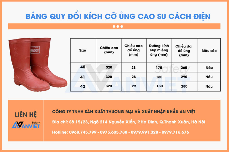 hướng dẫn chọn size