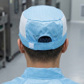 Mũ phòng sạch chống tĩnh điện cao cấp cho nam S105-2, Màu xanh