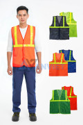 Áo gile phản quang lưới siêu bền cho công nhân AV30, Màu cam