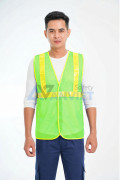 Áo gile phản quang lưới siêu bền cho công nhân AV30, Màu cam