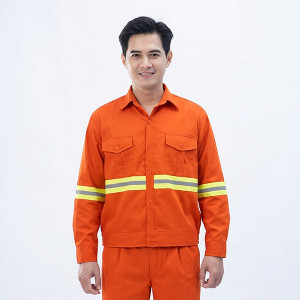 Quần áo bảo hộ lao động Evinz AV78 tích hợp dải phản quang cao cấp thoáng khí