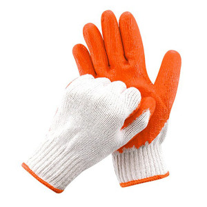 Găng tay sợi cotton phủ cao su độ bền cao 100g T136