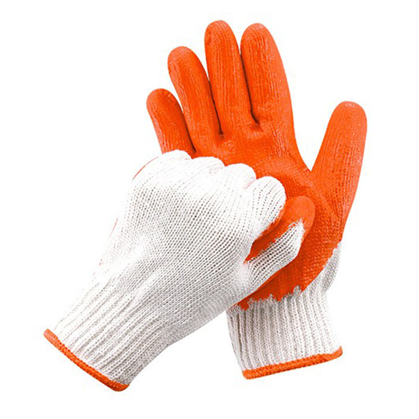 Găng tay sợi cotton phủ cao su độ bền cao 100g T136