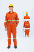 Quần áo bảo hộ lao động Evinz AV78 tích hợp dải phản quang cao cấp thoáng khí, Size 6(M)