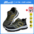 [Bản cao cấp] Giày bảo hộ lao động Zboot Z113 mũi thép siêu nhẹ thoáng khí, Size 42