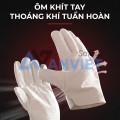 Găng tay vải bạt 24 sợi siêu bền chống trầy xước bảo vệ tay T161