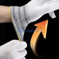 Găng tay len tổ ong co giãn 4 chiều chống trơn, siêu bền T168, Màu xám