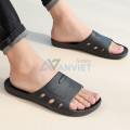 Dép 6 lỗ chống tĩnh điện SPU dày dặn đáy mềm thoáng khí S126, Màu đen - Size 41/42