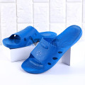 Dép 6 lỗ chống tĩnh điện SPU dày dặn đáy mềm thoáng khí S126, Màu đen - Size 41/42