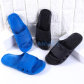 Dép 6 lỗ chống tĩnh điện SPU dày dặn đáy mềm thoáng khí S126, Màu đen - Size 41/42