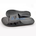 Dép 6 lỗ chống tĩnh điện SPU dày dặn đáy mềm thoáng khí S126, Màu đen - Size 41/42