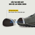 Giày bảo hộ Ziben 201 siêu nhẹ, chống đinh, chống dầu cao cấp , Size 41