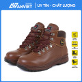 Giày bảo hộ Hàn Quốc K2-14 da bò siêu bền, chống đinh, chống va đập, Size 40