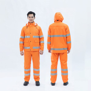 Áo mưa phản quang điện lực A01