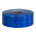 Dây phản quang nhựa kiểu ô vuông 5cm x 50m PQ13, Màu vàng