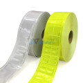 Dây phản quang nhựa kiểu ô vuông 5cm x 50m PQ13, Màu vàng