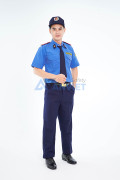 Quần áo bảo vệ ngắn tay dáng suông sơ vin vải kate silk BH04, Size 4 (M)