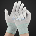 Găng tay sợi Carbon phủ ngón PU chống tĩnh điện T122