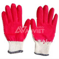 Găng tay sợi len phủ sơn đỏ loại xịn 40g T134