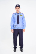 Quần áo bảo vệ dài tay bo đai cao cấp màu xanh, áo kate hàn và quần vải casmer BH01, Size 5 (L)