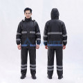 Bộ quần áo mưa phản quang 2 lớp A21 chống thấm tốt, đi đêm an toàn, Size XL