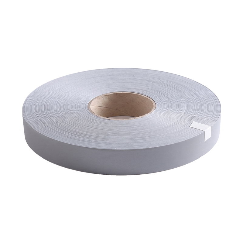 Cuộn dây phản quang poly màu xám bản 2.5cm x 100m PQ05