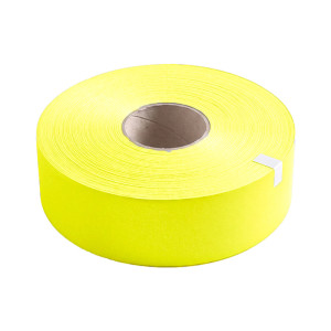 Dây vải phản quang polyester cảnh báo giữ an toàn lao động, vàng chanh 5cmx100m PQ08