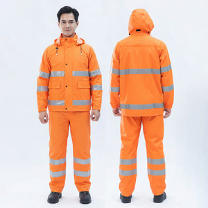 Áo mưa phản quang điện lực 2 lớp A01