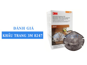 Review khẩu trang 3M 8247: Có chống được hơi hữu cơ hay không?