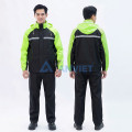 Bộ quần áo mưa phản quang chống thấm, chống gió tốt, bền đẹp A22, Size XL
