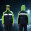 Bộ quần áo mưa phản quang chống thấm, chống gió tốt, bền đẹp A22, Size XL