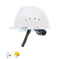 Mũ bảo hộ lao động An Việt M133 khóa cài điều chỉnh, chống va đập, thoáng khí, Màu vàng