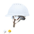 Mũ bảo hộ lao động An Việt M134 thoáng khí, khóa trượt điều chỉnh kích thước, Màu vàng