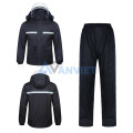 Áo mưa phản quang A23 vải Oxford 2 lớp chống thấm cao cấp, Size XL