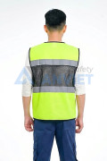 Áo gile phản quang AV82 nhiều túi thiết kế lưới thoáng mát, bền đẹp , Size XL