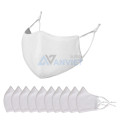 Khẩu trang vải An Việt KT03 H121 thoáng khí, co giãn, tái sử dụng nhiều lần