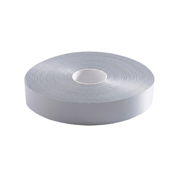 Cuộn dây phản quang poly màu xám bản 2.5cm x 100m PQ05