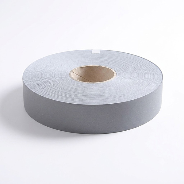 Dây phản quang poly sáng bạc PQ18 bản 2.5cm x 100m loại cao cấp