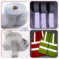 Dây phản quang poly sáng bạc PQ19 bản 3cm x 100m loại cao cấp