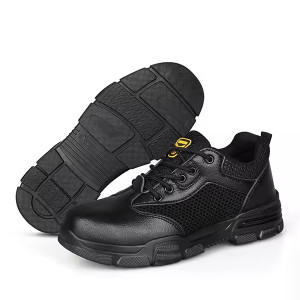 Giày bảo hộ lao động Zboot Z130 da phối lưới thoáng khí, chống đinh, chống trượt, Size 41