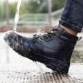 Giày bảo hộ Zboot Z131 da cao cấp cổ cao, mũi thép chịu lực, chống thấm nước, Size 41