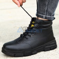 Giày bảo hộ Zboot Z131 da cao cấp cổ cao, mũi thép chịu lực, chống thấm nước, Size 41
