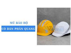 Mũ bảo hộ có dán phản quang là gì? Khi nào nên sử dụng?