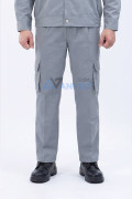 Quần áo bảo hộ lao động Evinz AV87 vải kaki bền đẹp, thoáng khí, dùng siêu bền, Size M - Vải kaki liên doanh